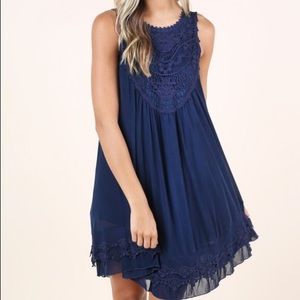 Altard’d State: The Charlotte Dress In Navy